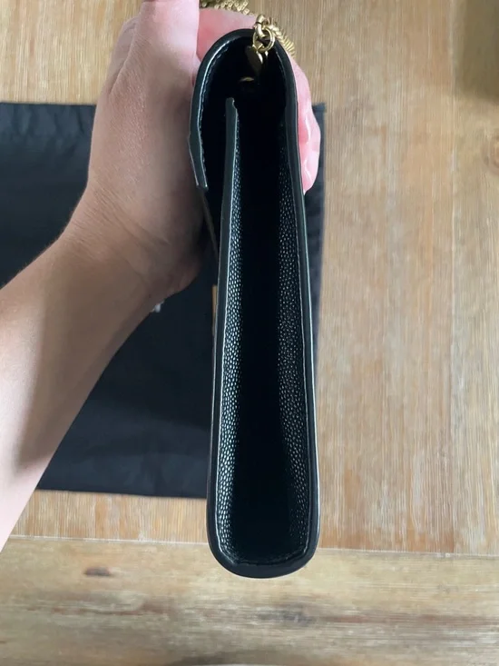 Saint Laurent Cassandra Chain on a Wallet Bag - Picture 8 of 14